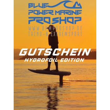 Einkaufs- und Geschenkgutschein Hydrofoil Edt.