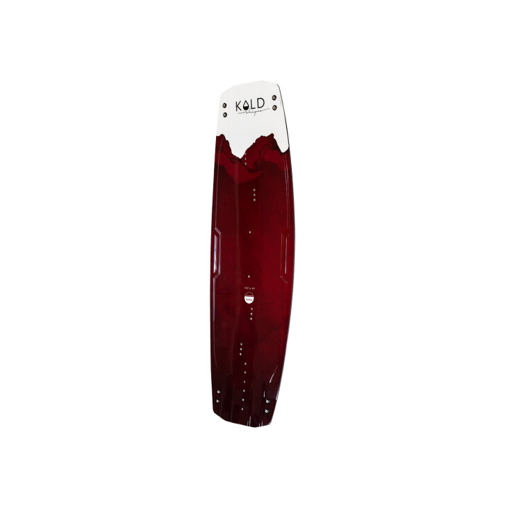 Kold Shapes Polar II "Red Edition" Kiteboard 134 x 40cm Größe XL