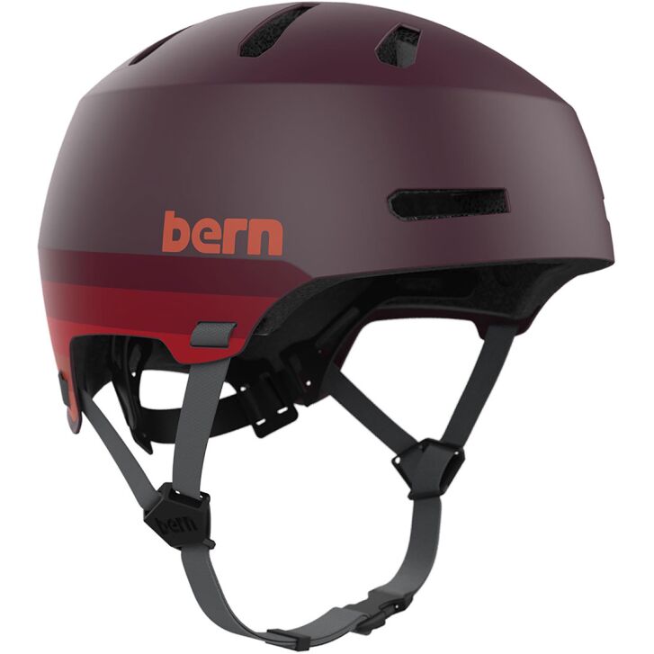 Bern Macon 2.0 Wakeboard Helm Matte Retro Maroon