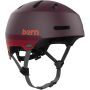 Bern Macon 2.0 Wakeboard Helm Matte Retro Maroon L