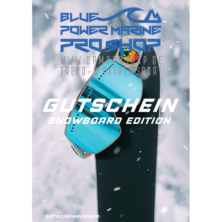 Einkaufs- und Geschenkgutschein Snowboard Edt.