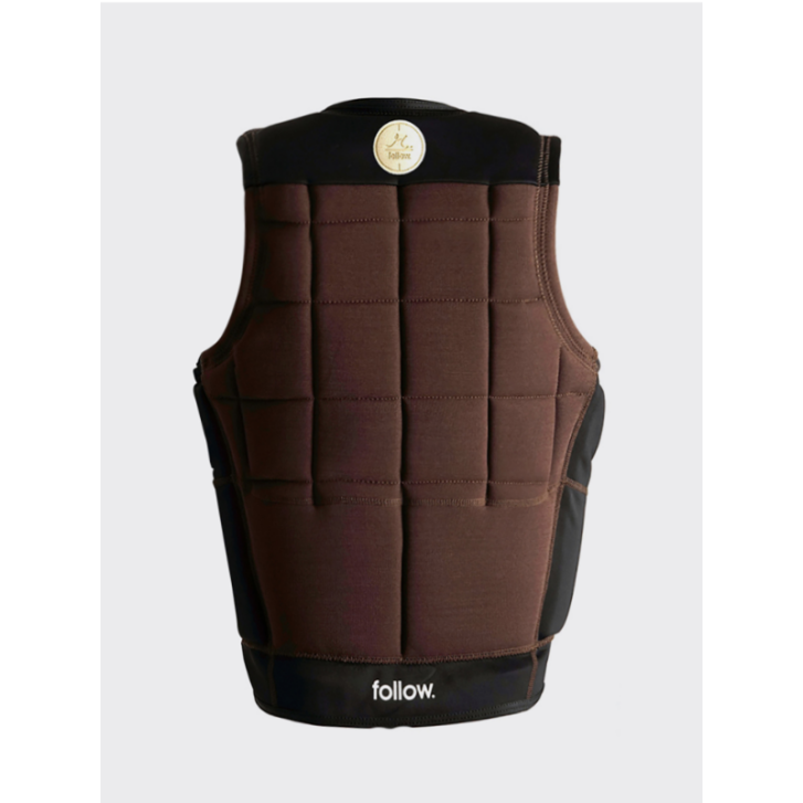 Follow RD 2022 Wakeboard Weste Black/Brown L