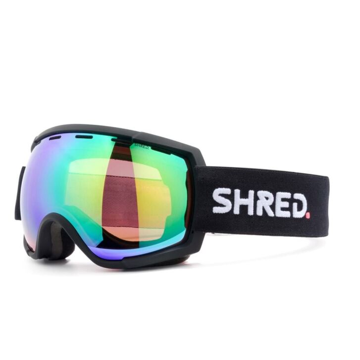 Shred  RARIFY SCHWARZ CBL PLASMA MIRROR VLT 15% Ski Brille