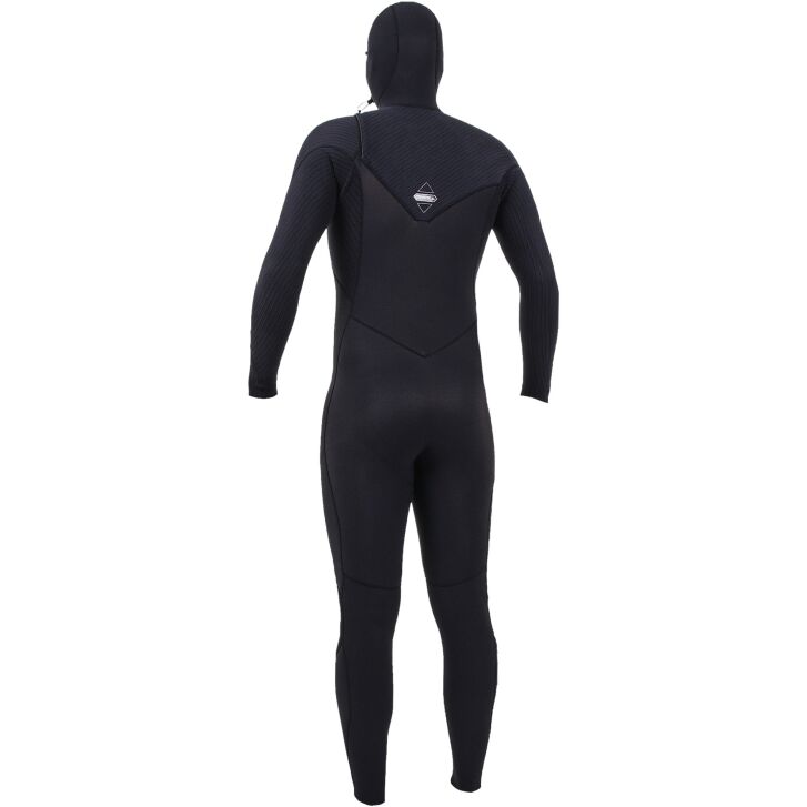 Oneill Hyperfreak 5/4 mm Cest Zip Full Hooded Wetsuit Herren LT