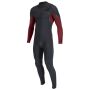 O´neill Hyperfreak Fire Black-Red 5/4 mm Frontzip Neoprenanzug