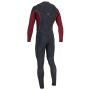 O´neill Hyperfreak Fire Black-Red 5/4 mm Frontzip Neoprenanzug