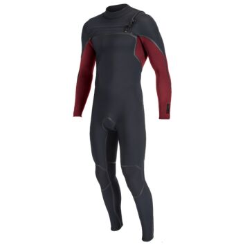 O&acute;neill Hyperfreak Fire Black-Red 5/4 mm Frontzip...