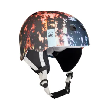 Liquid Force Flash Wakeboard Helm (Black/Tiedye)