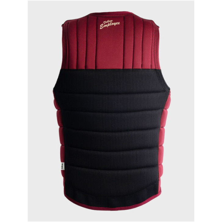 Follow Employee Of The Month Wakeboard Weste (Black/Maroon)