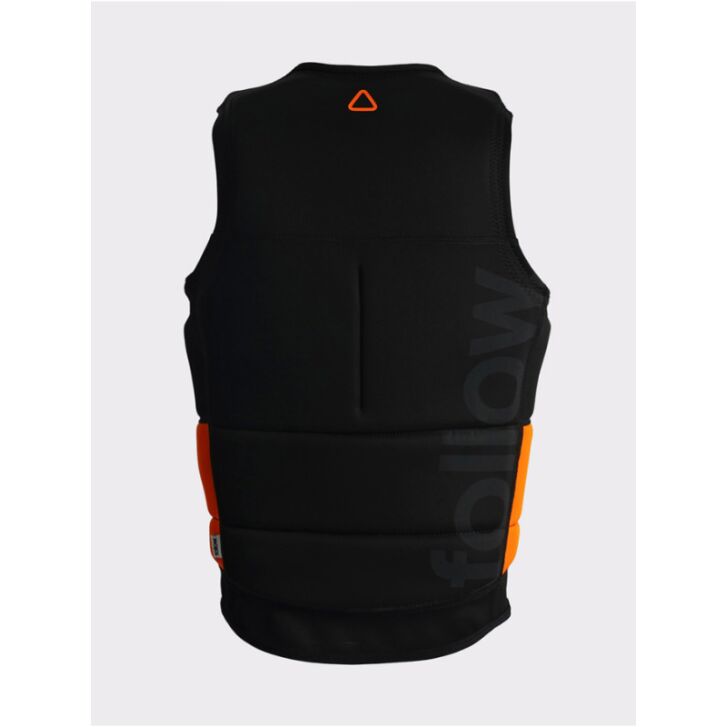 Follow Signal Wakeboard Weste 2023 (Black/Orange) Teen