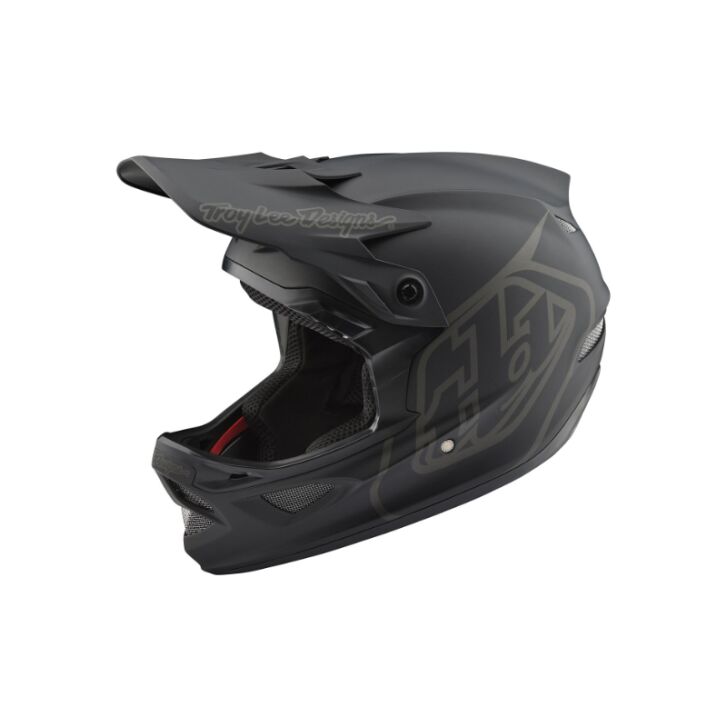 Troy Lee Designs D3 Fiberlite Mountainbike Helm (Black)