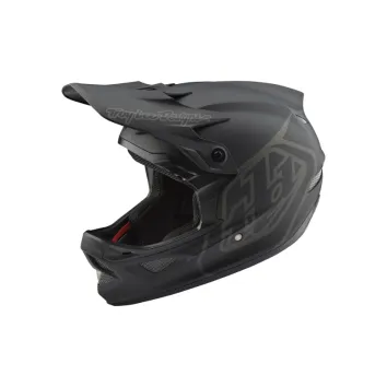 Troy Lee Designs D3 Fiberlite Mountainbike Helm (Black)