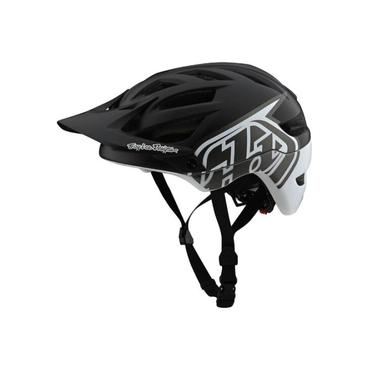 Troy Lee Designs A1 Mips Mountainbike Helm (Black/White)