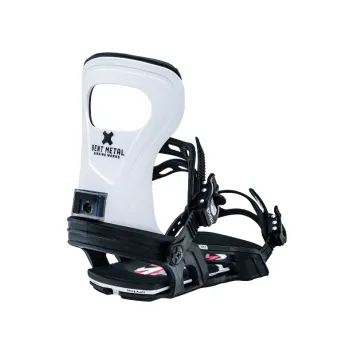 Bent Mental Bolt Snowboardbindung 2024 (White)