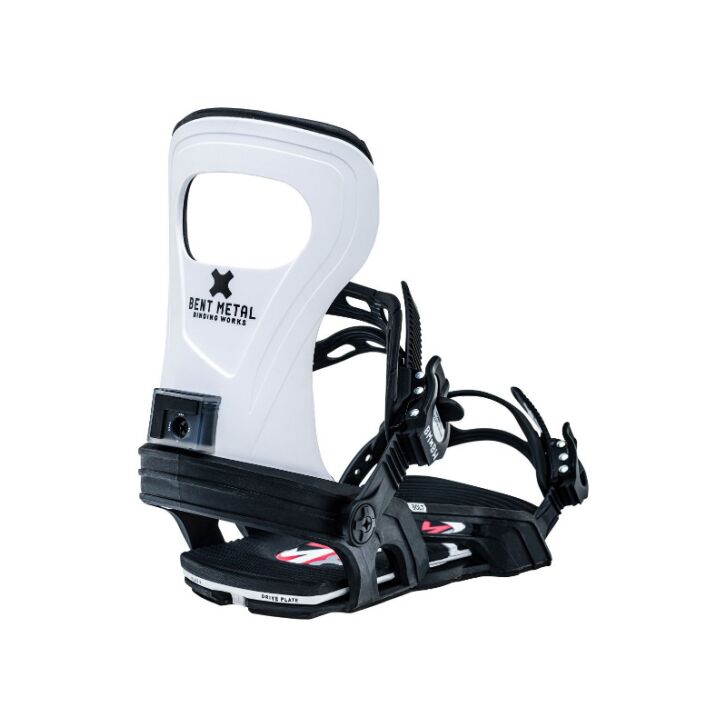 Bent Mental Bolt Snowboardbindung 2024 (White) S / US 5-8