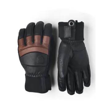 Hestra Fall Line 5-Finger Ski Handschuh (Navy/Brown)