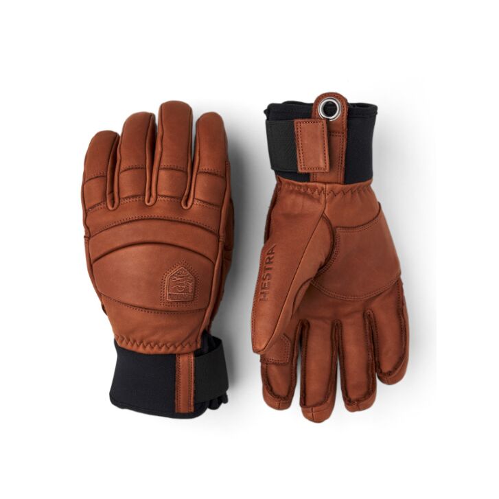Hestra Fall Line 5-Finger Ski Handschuh (Brown)