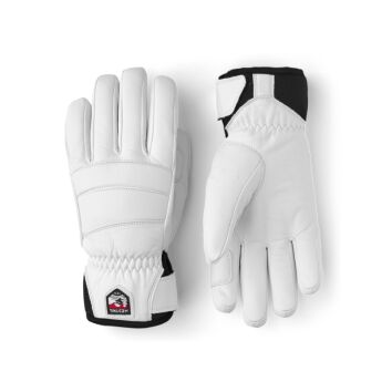 Hestra Womens Fall Line 5-Finger Ski Handschuh (White)