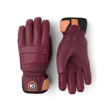 Hestra Womens Fall Line 5-Finger Ski Handschuh (Bordeaux)
