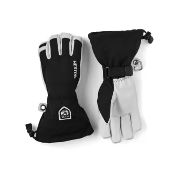 Hestra Army Leather 5-Finger Ski Handschuh (Black)