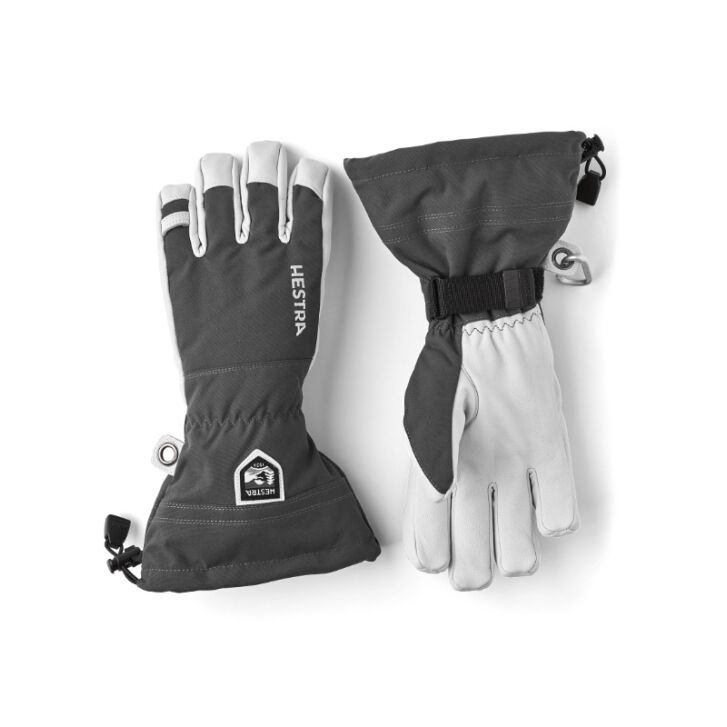 Hestra Army Leather 5-Finger Ski Handschuh (Grey)
