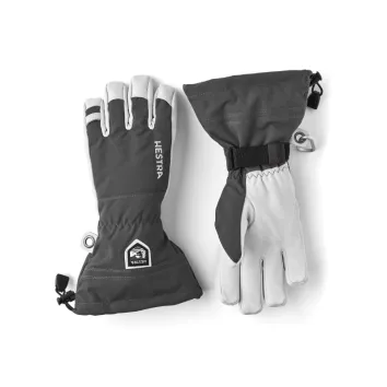 Hestra Army Leather 5-Finger Ski Handschuh (Grey)