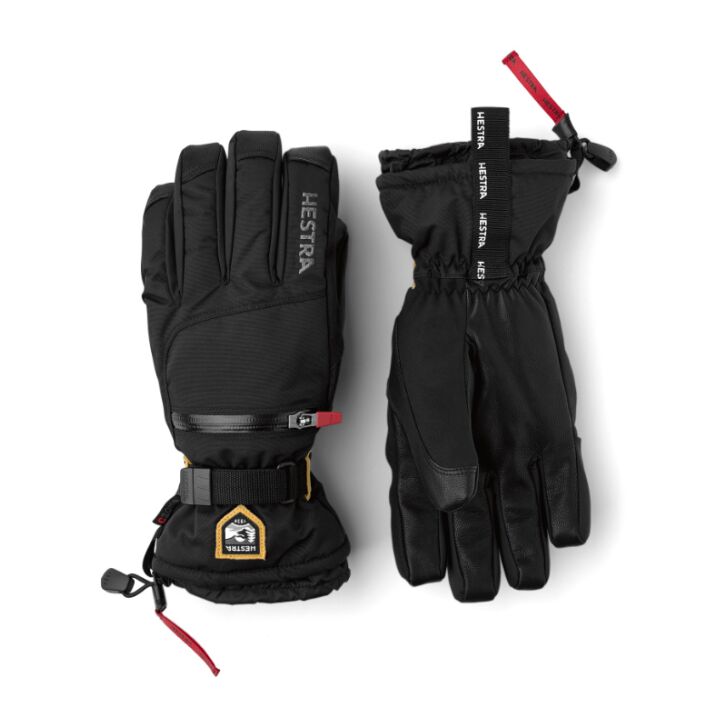 Hestra All Mountain CZone 5-Finger Ski Handschuh (Black)