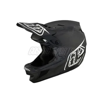 Troy Lee Designs D4 Carbon Mountainbike Helm (Black/Silver)