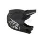 Troy Lee Designs D4 Carbon Mountainbike Helm (Black/Silver)