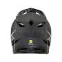 Troy Lee Designs D4 Carbon Mountainbike Helm (Black/Silver) XL / 60-61cm