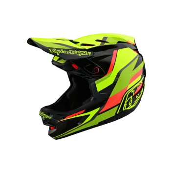 Troy Lee Designs D4 Carbon Mountainbike Helm (Yellow)