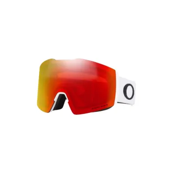 Oakley Fall Line M Ski Brille (White/Torch)