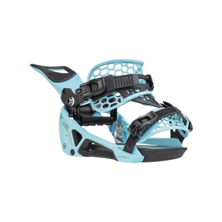 Nidecker Supermatic Snowboardbindung 2025 (Cyan) L / EU 41,5-44