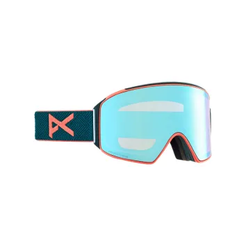 Anon M4 Cylindrical Ski Brille (Deep Emerald/Blue)