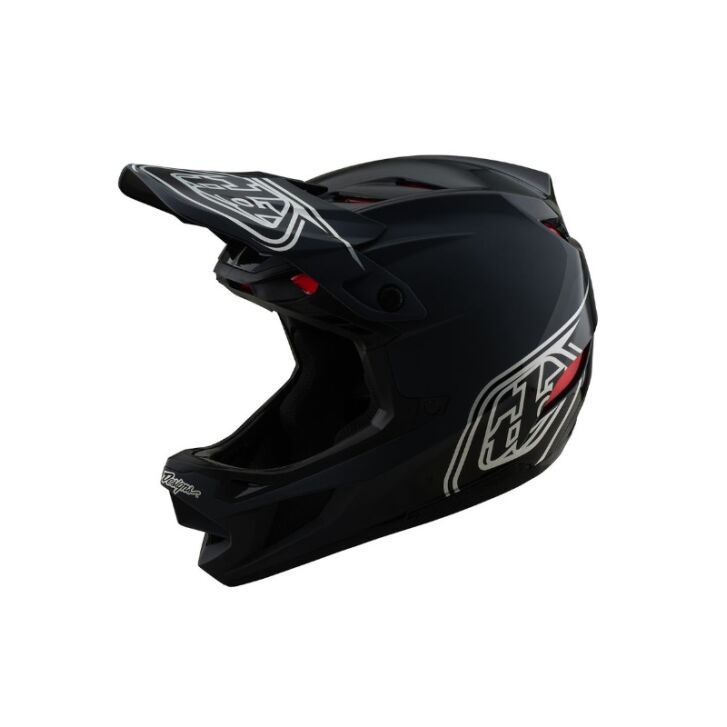 Troy Lee Designs D4 Polyacrylite Mountainbike Helm (Shadow/Black)