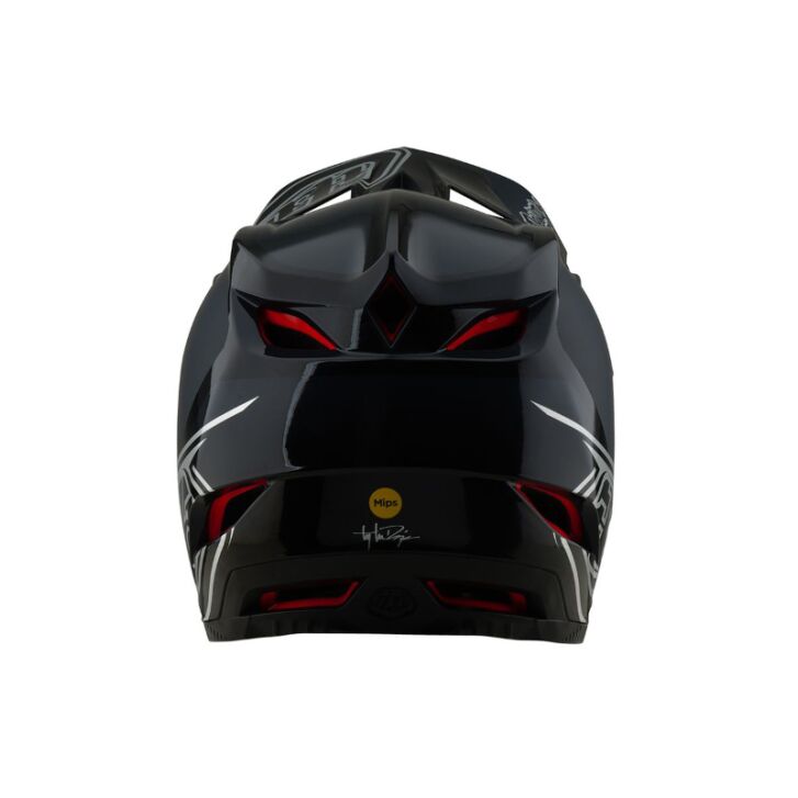 Troy Lee Designs D4 Polyacrylite Mountainbike Helm (Shadow/Black) S / 55-56cm