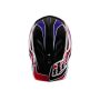 Troy Lee Designs D4 Polyacrylite Mountainbike Helm (Linear/Black)