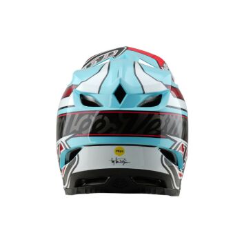 Troy Lee Designs D4 Polyacrylite Mountainbike Helm (Blue)
