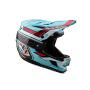 Troy Lee Designs D4 Polyacrylite Mountainbike Helm (Blue) M / 57-58cm