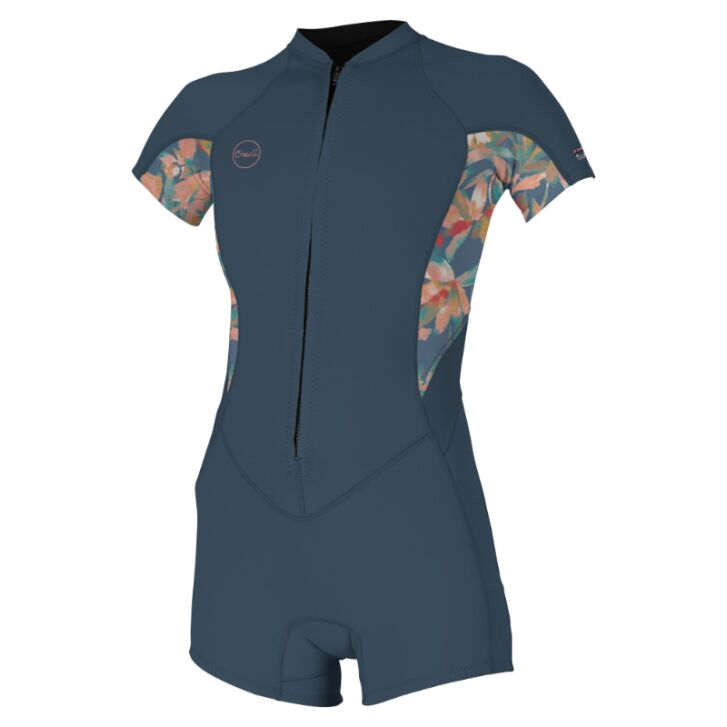 ONeill Bahia 2/1mm FZ Damen Shorty (Copenblue)