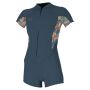 ONeill Bahia 2/1mm FZ Damen Shorty (Copenblue)