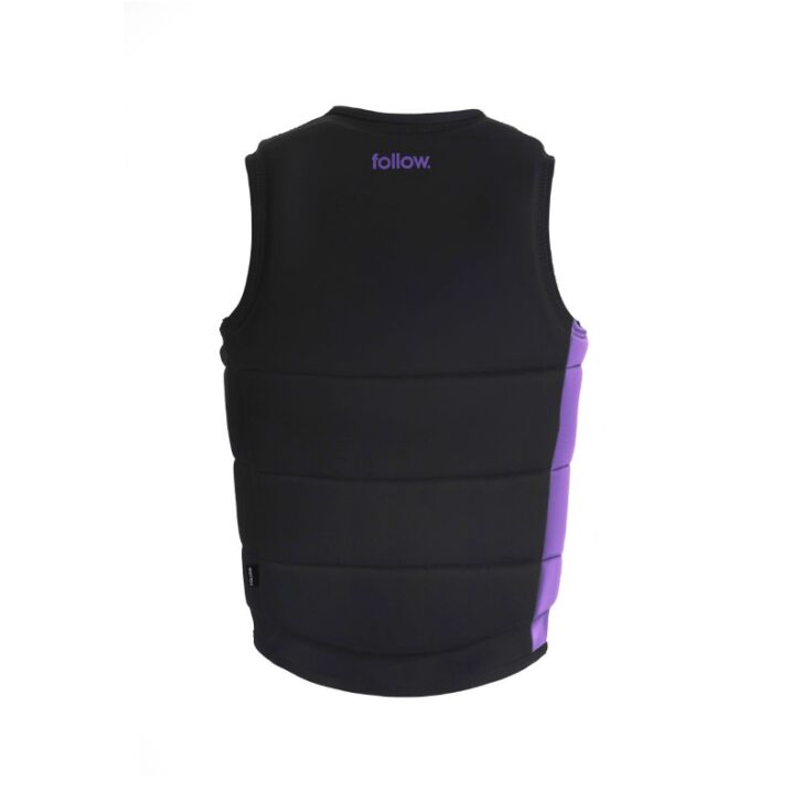 Follow Corp Wakeboard Weste 2025 (Black/Purple)