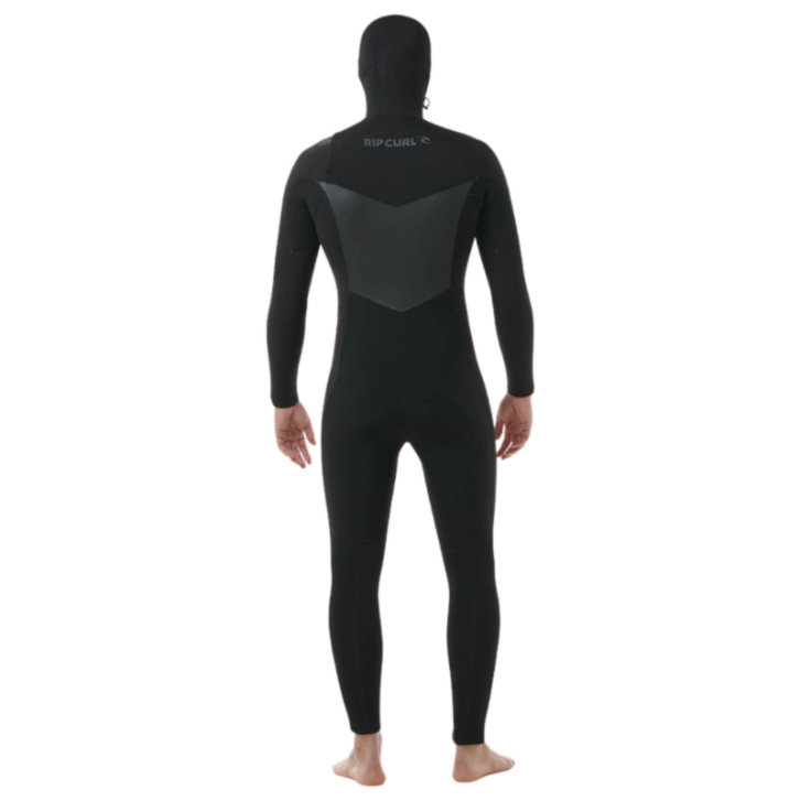Rip Curl Dawn Patrol 6/4mm FZ Hood Neoprenanzug (Black) XL