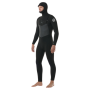 Rip Curl Dawn Patrol 6/4mm FZ Hood Neoprenanzug (Black) XL