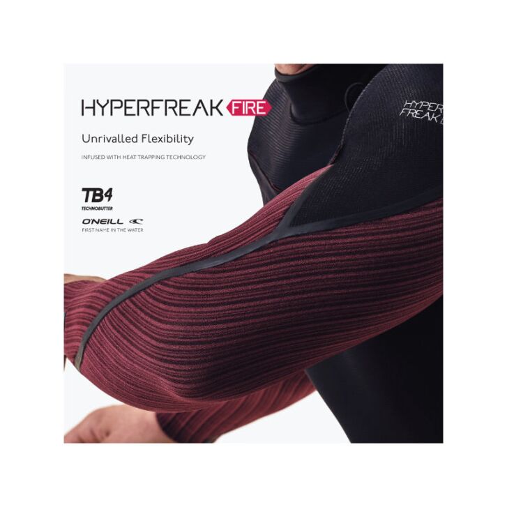 ONeill Hyperfreak Fire 4/3mm CZ Neoprenanzug (Black) XL