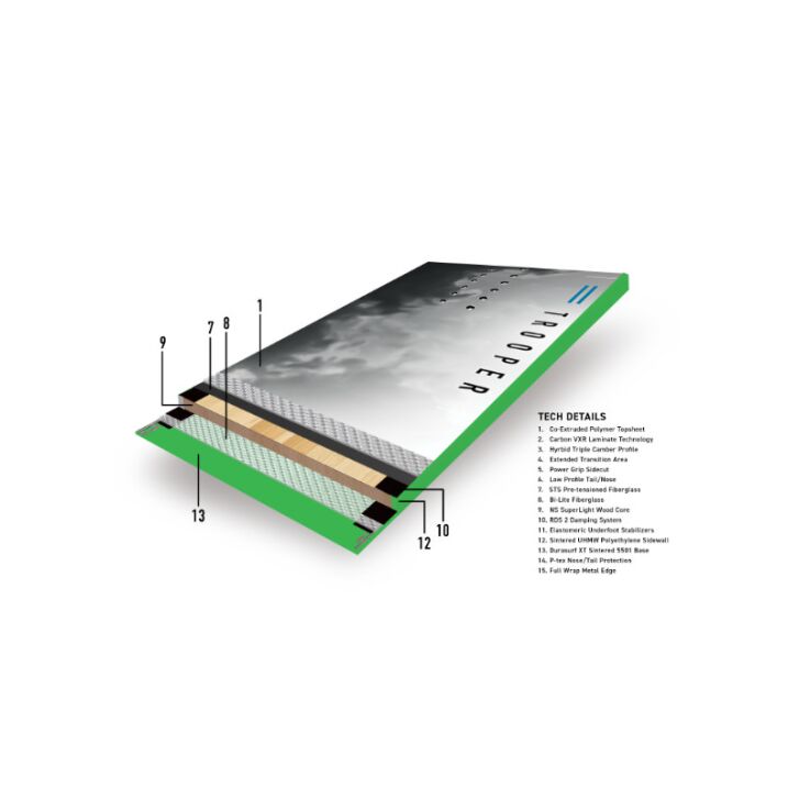 Never Summer Trooper Snowboard 2026