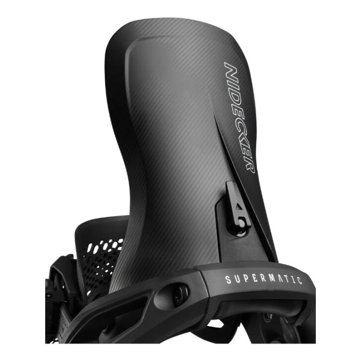 Nidecker Supermatic LT Snowboardbindung (Black)
