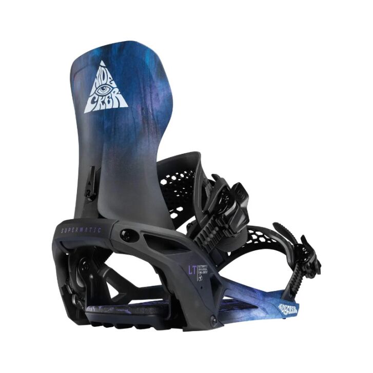 Nidecker Supermatic LT Snowboardbindung (Bio Black)