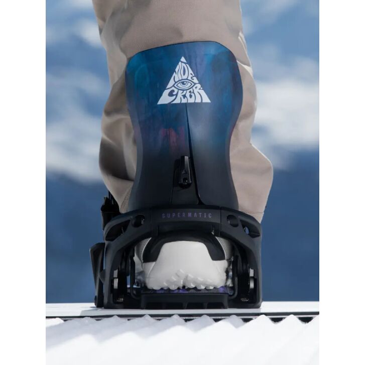 Nidecker Supermatic LT Snowboardbindung (Bio Black)