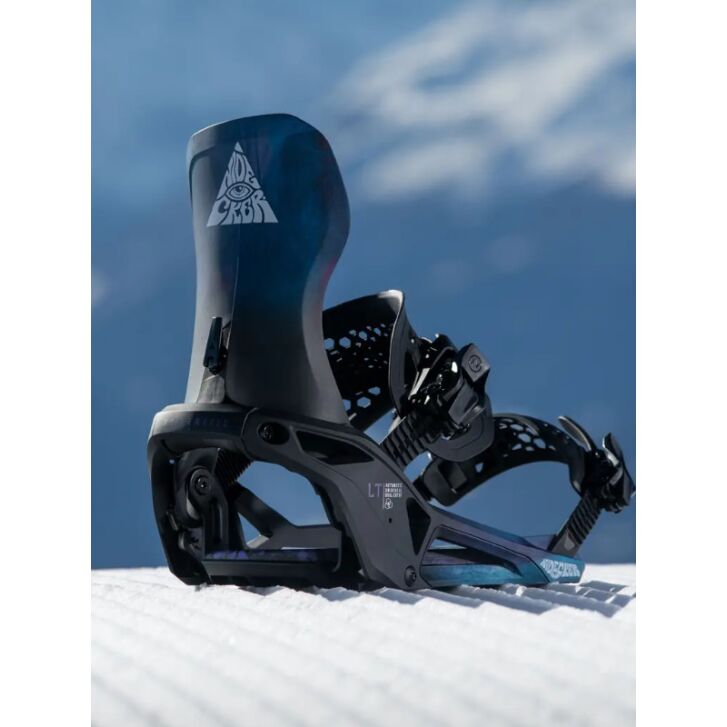 Nidecker Supermatic LT Snowboardbindung (Bio Black)